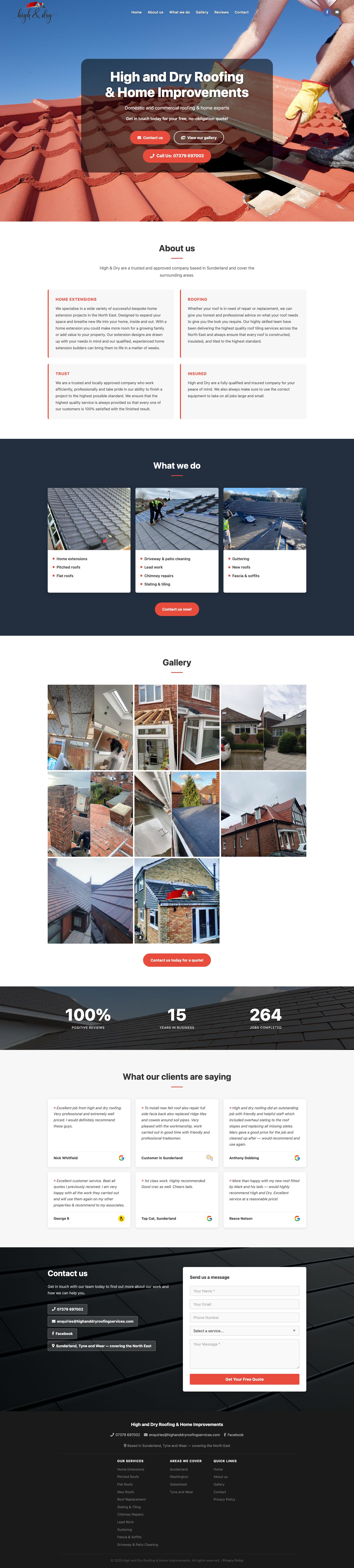 High and Dry Roofing & Home Improvements